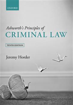 180 Day Rental Ashworth's Principles of Criminal Law