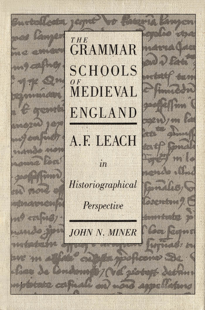 Grammar Schools of Medieval England