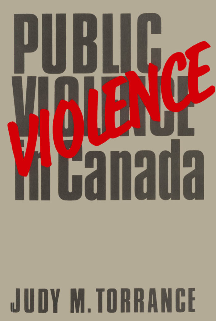 Public Violence in Canada, 1867-1982