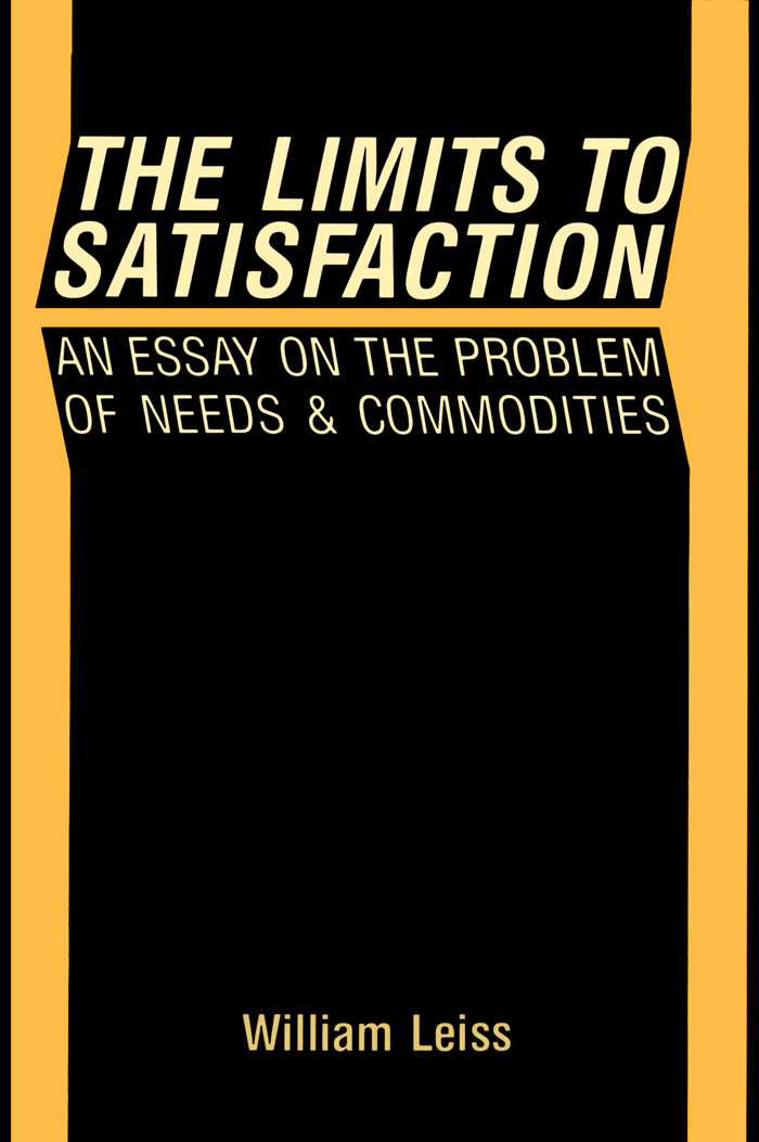 Limits to Satisfaction
