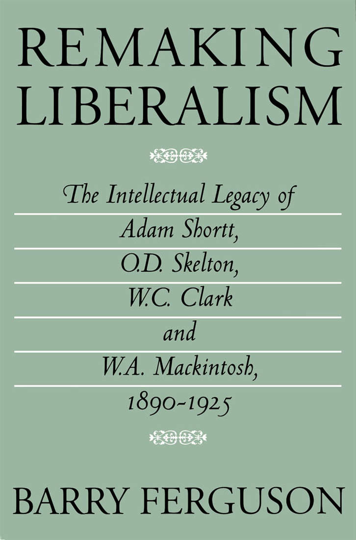 Remaking Liberalism