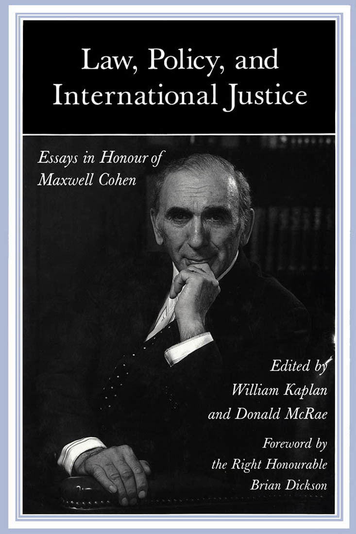 Law, Policy, and International Justice