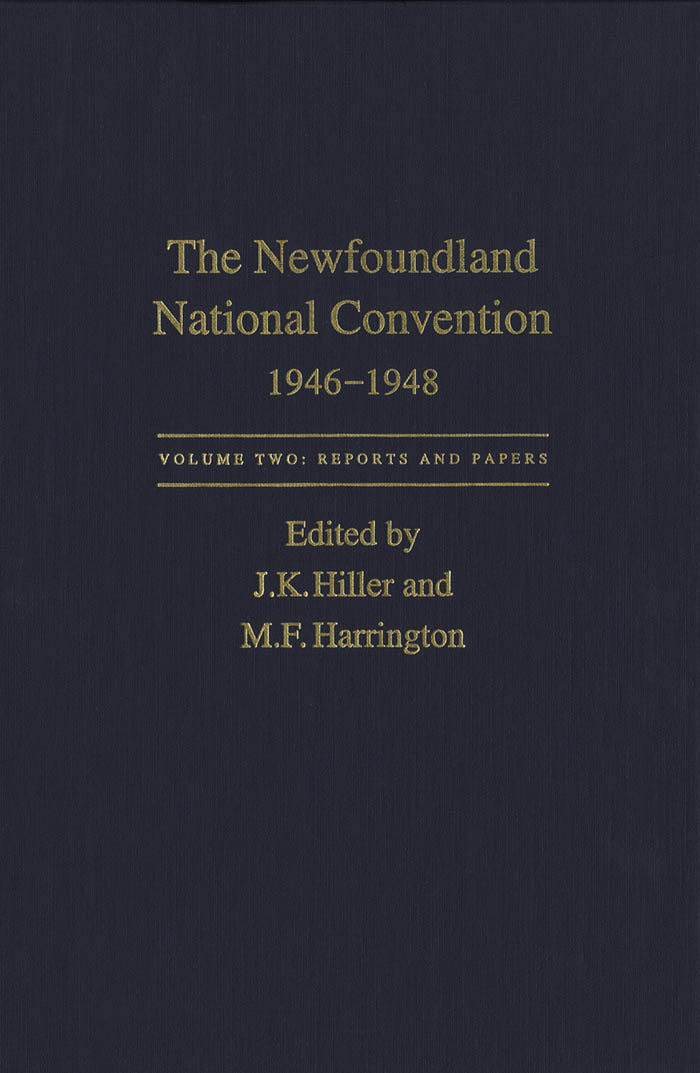 Newfoundland National Convention, 1946-1948