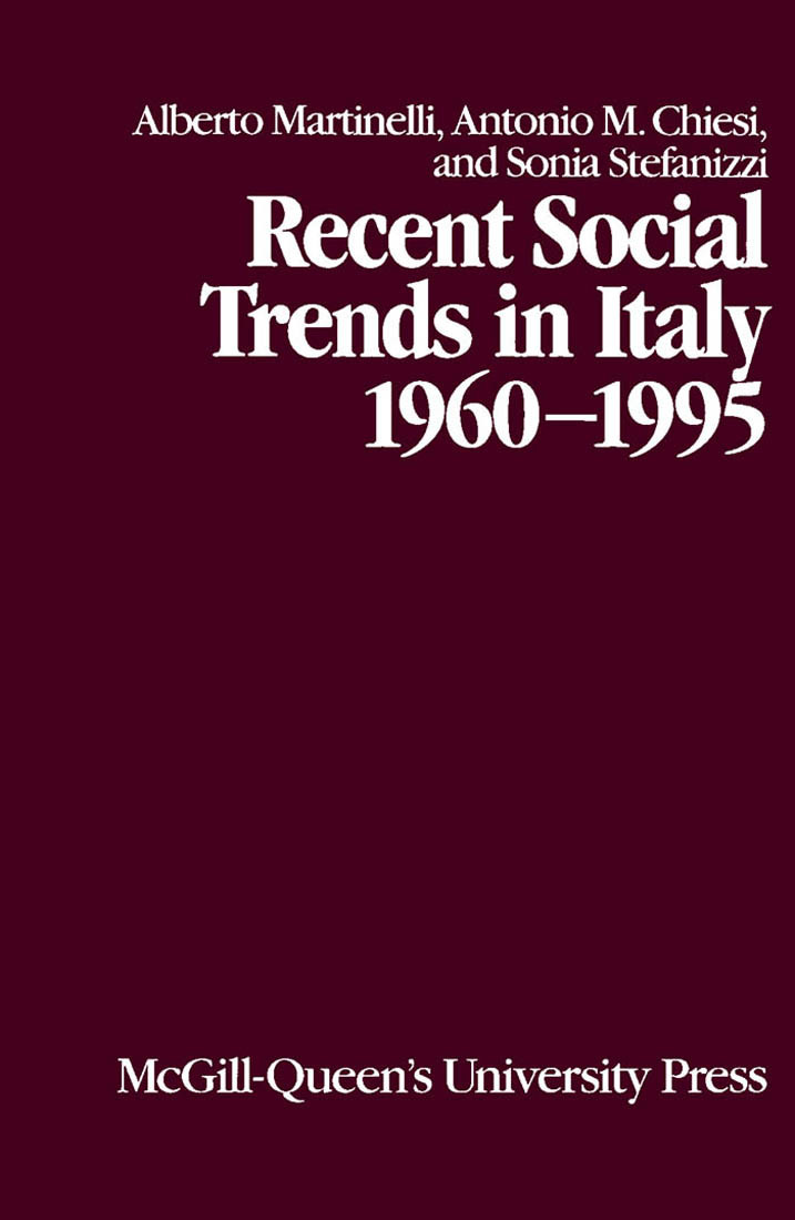 Recent Social Trends in Italy, 1960-1995