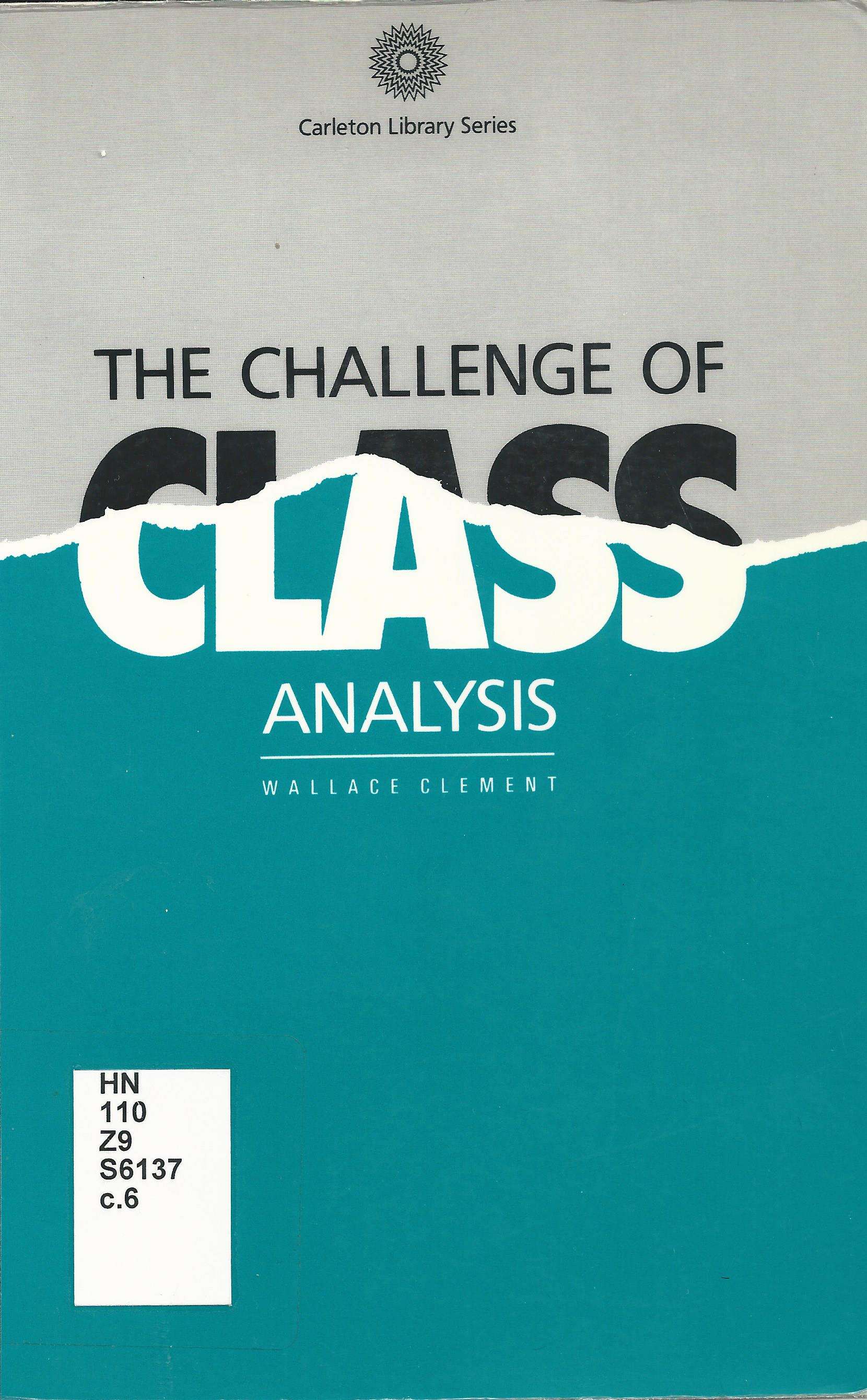 Challenge of Class Analysis