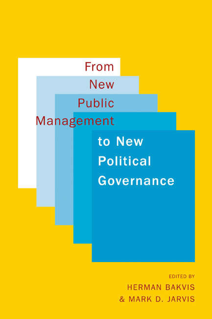 From New Public Management to New Political Governance
