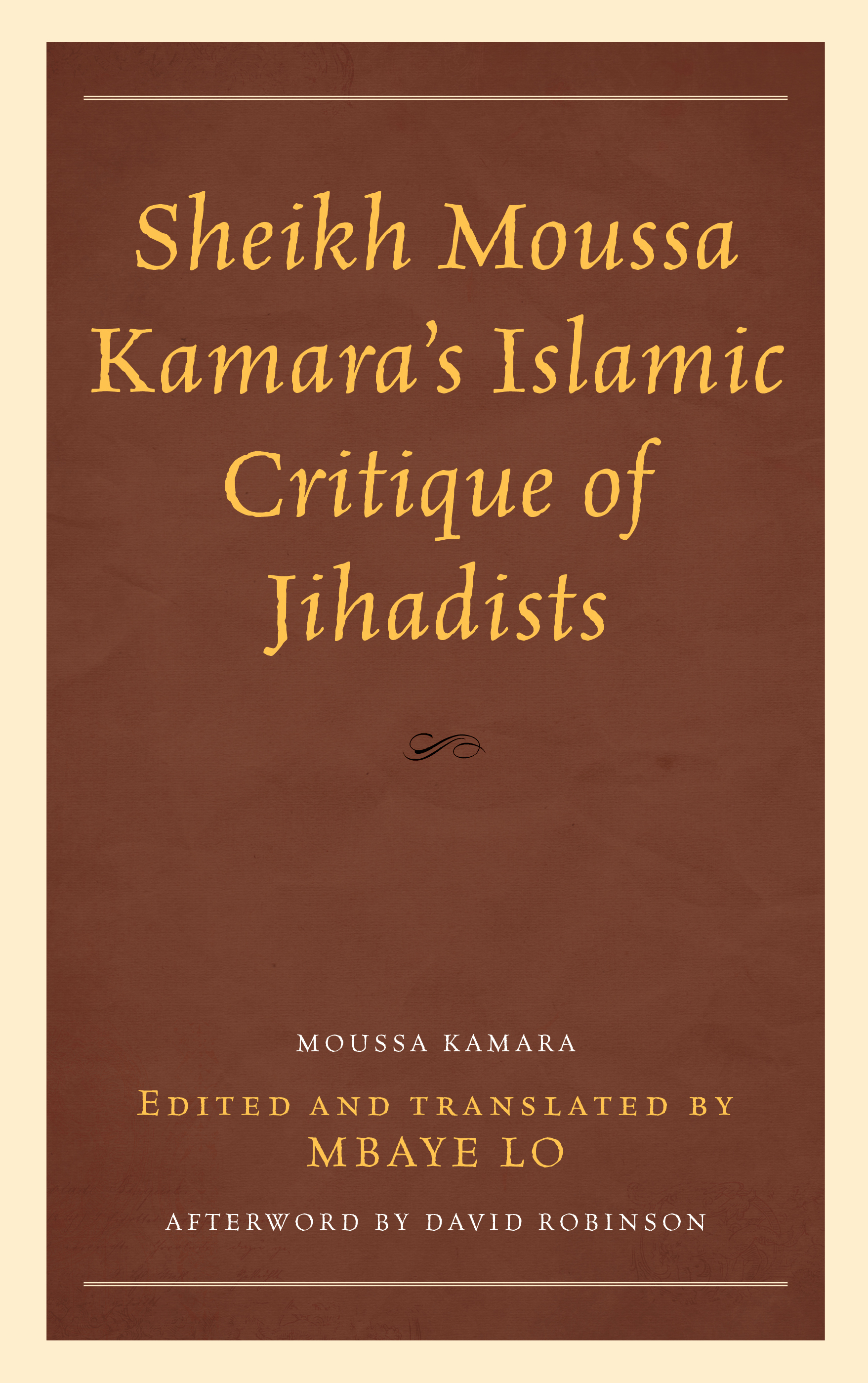 Sheikh Moussa Kamara’s Islamic Critique of Jihadists