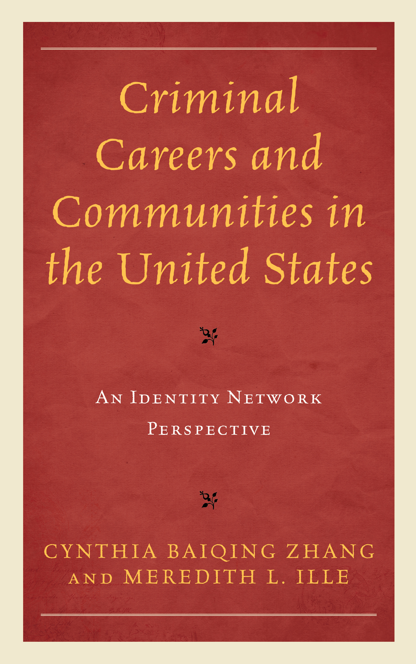 Criminal Careers and Communities in the United States: An Identity Network Perspective