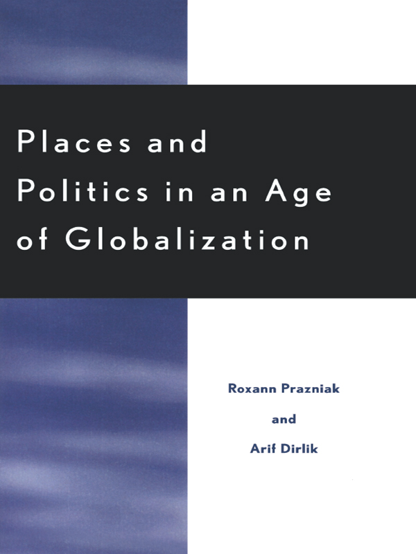 Places and Politics in an Age of Globalization