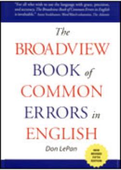 Broadview Book of Common Errors in English, The