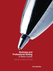 Business and Professional Writing: A Basic Guide, Second Canadian Edition (PDF)
