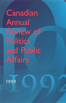 Canadian Annual Review of Politics and Public Affairs: 1992