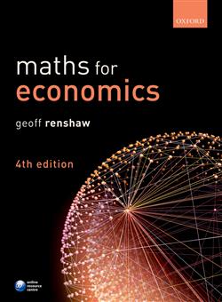 180-day rental: Maths for Economics