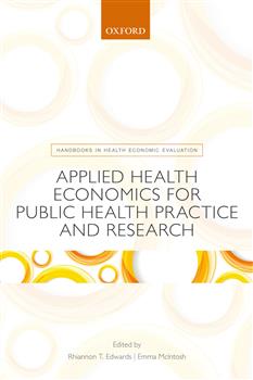 180-day rental Applied Health Economics for Public Health Practice and Research
