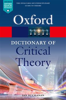180 Day Rental A Dictionary of Critical Theory