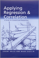 Applying Regression and Correlation: A Guide for Students and Researchers 