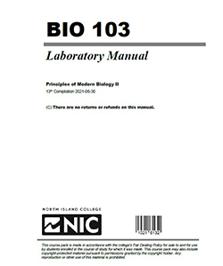 BIO 103 - LAB MANUAL - (C) ALL SECTIONS