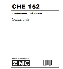 CHE 152 - LAB MANUAL