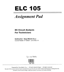 ELC 105 - ASSIGNMENT PAD