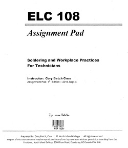 ELC 108 - ASSIGNMENT PAD