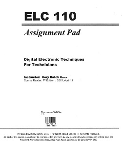 ELC 110 - ASSIGNMENT PAD