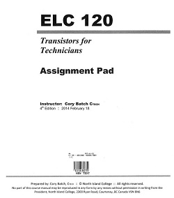 ELC 120 - ASSIGNMENT PAD