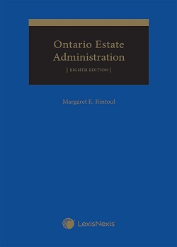 Ontario Estate Administration, 8th Edition