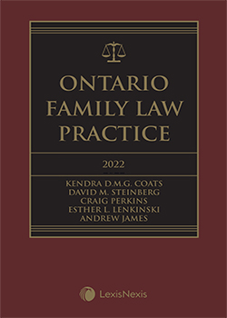 Ontario Family Law Practice, 2022 Edition + Related Materials