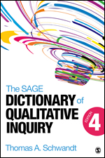 The SAGE Dictionary of Qualitative Inquiry 4e (180 Day Access)