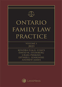 Ontario Family Law Practice, 2023 Edition + Related Materials