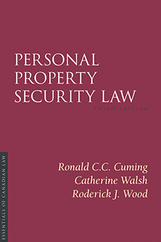 Personal Property Security Law, 3/e