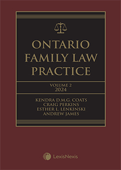 Ontario Family Law Practice, 2024 Edition (Related Materials) – Volume 2 (epub version)